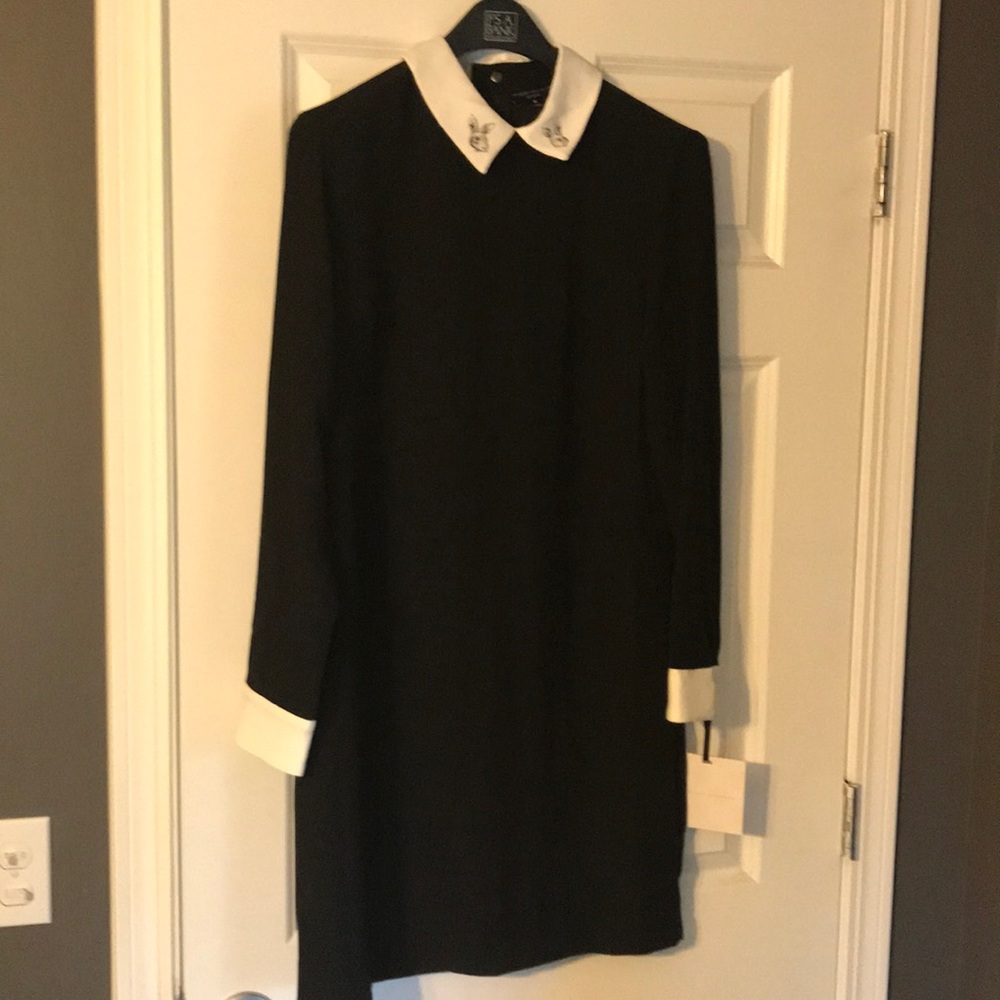 Black cocktail dress